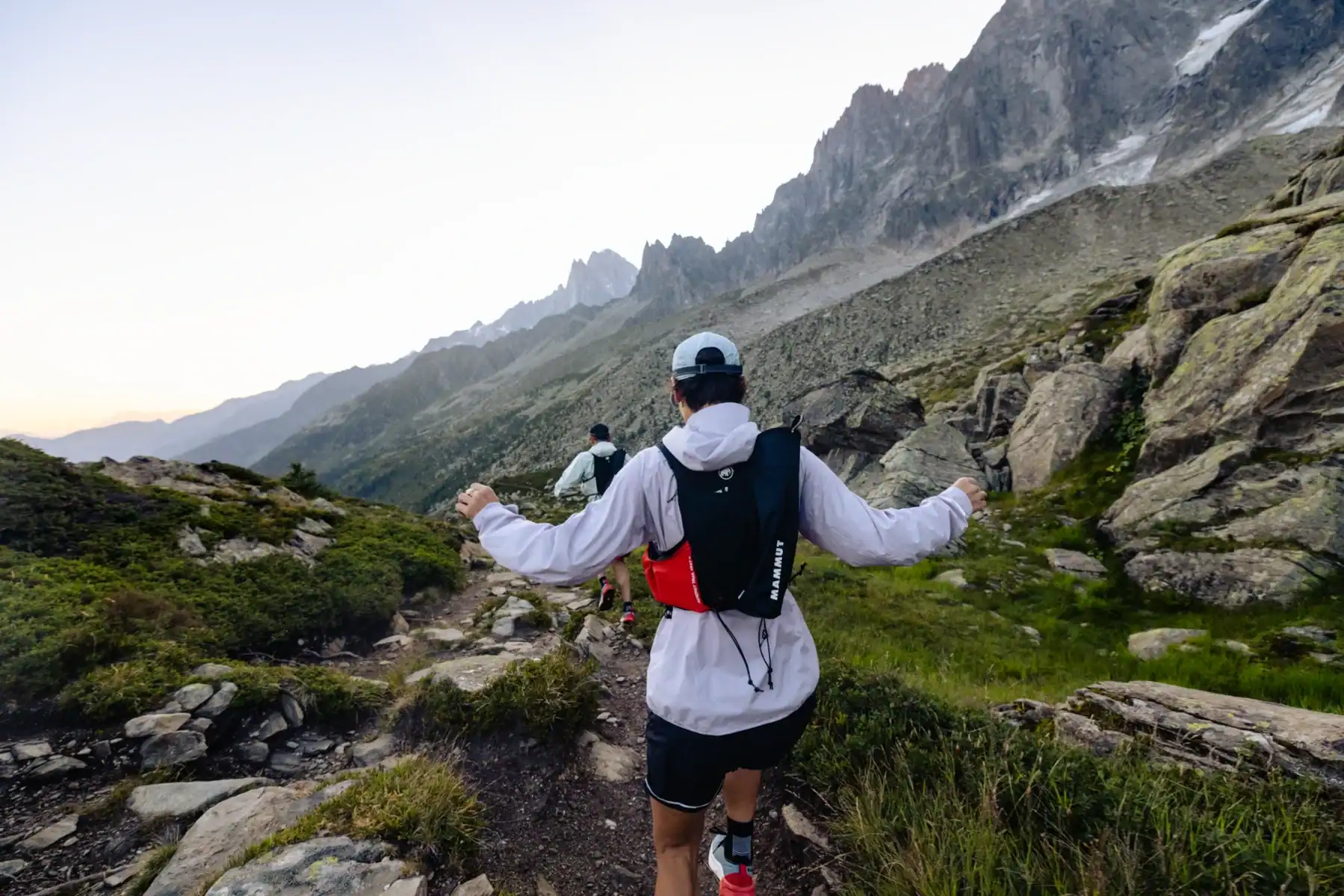 Trail running montagne Chamonix Mammut