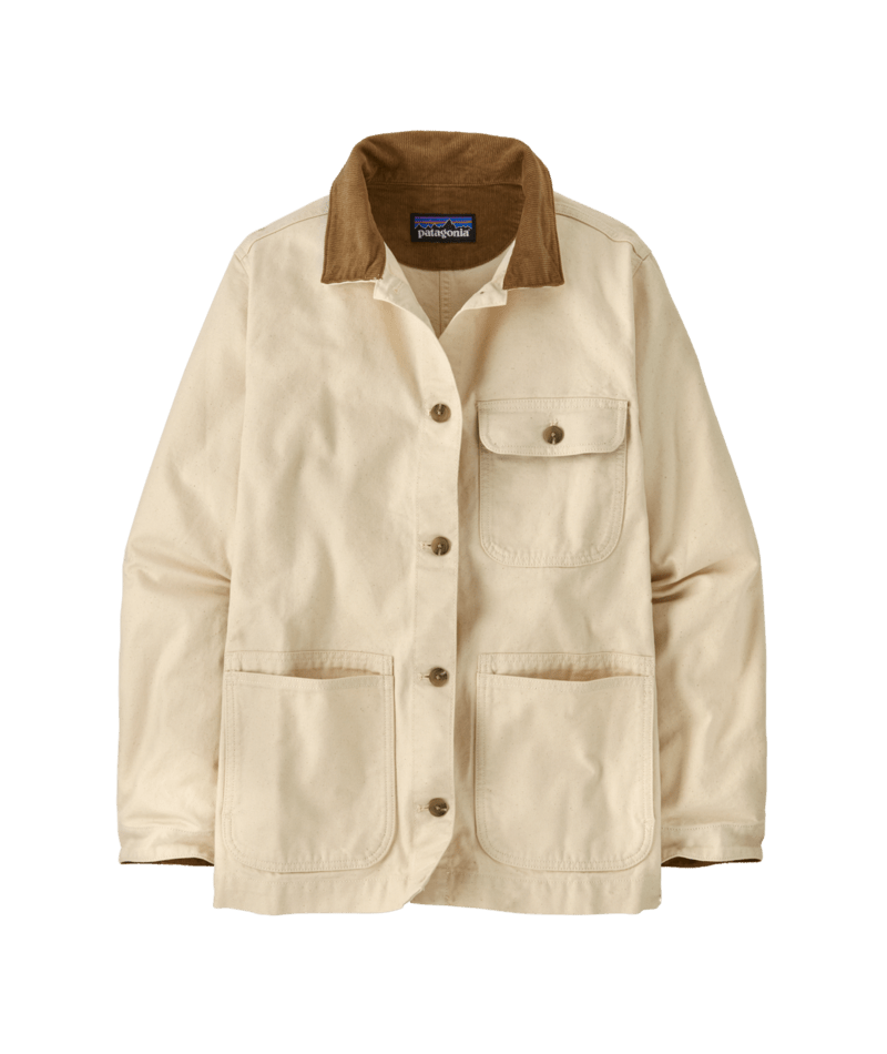 W'S POINT REYES CANVAS COAT — Creme