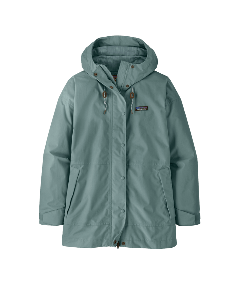 W'S OUTDOOR EVERYDAY RAIN JKT — Turquoise