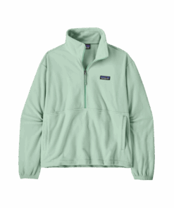W'S MICRO D 1/2 ZIP FLEECE — Vert Clair