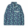 W'S LW SYNCH SNAP-T P/O — Bleu Motif
