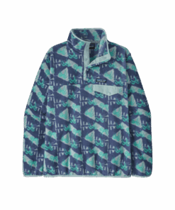 W'S LW SYNCH SNAP-T P/O — Bleu Motif