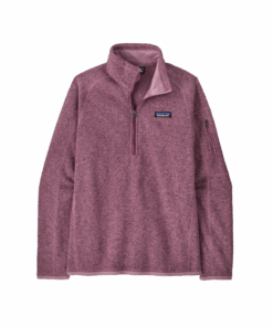 W'S BETTER SWEATER 1/4 ZIP — Violet