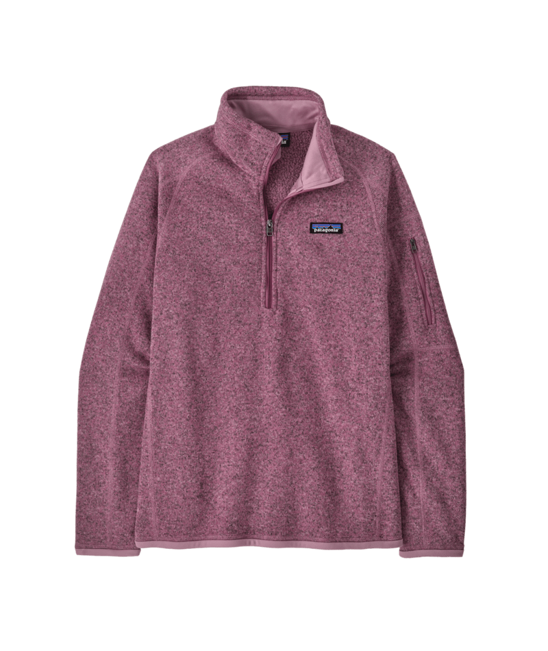 W'S BETTER SWEATER 1/4 ZIP — Violet