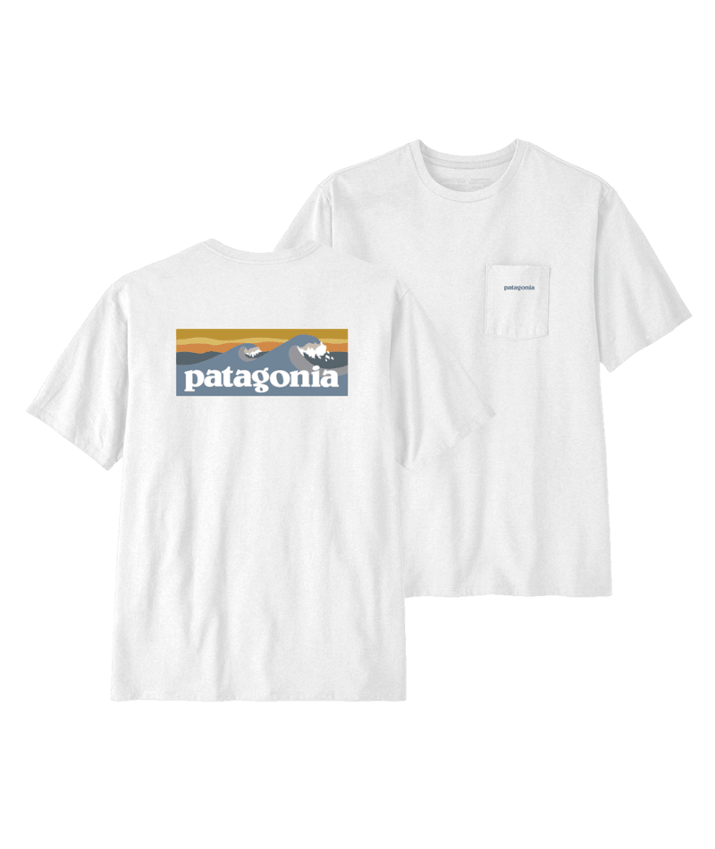 M'S BOARDSHORT LOGO POCKET — Blanc