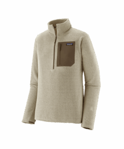 M'S R1 AIR ZIP NECK — Ecru