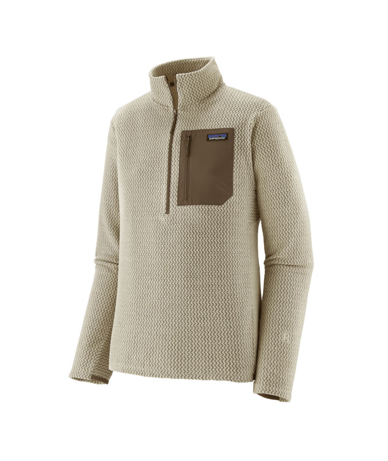 M'S R1 AIR ZIP NECK — Ecru