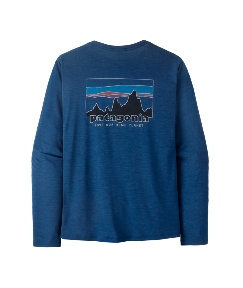 M'S L/S CAP COOL DAILY SHIRT — Bleu