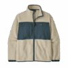 M's Retro Pile Patch Jkt — Beige-Bleu