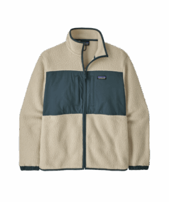 M's Retro Pile Patch Jkt — Beige-Bleu