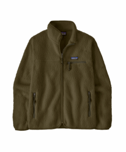 W'S RETRO PILE JKT — Kaki