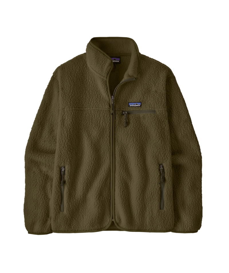 W'S RETRO PILE JKT — Kaki