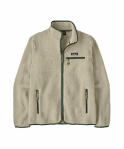 M'S RETRO PILE JKT — Beige-Vert