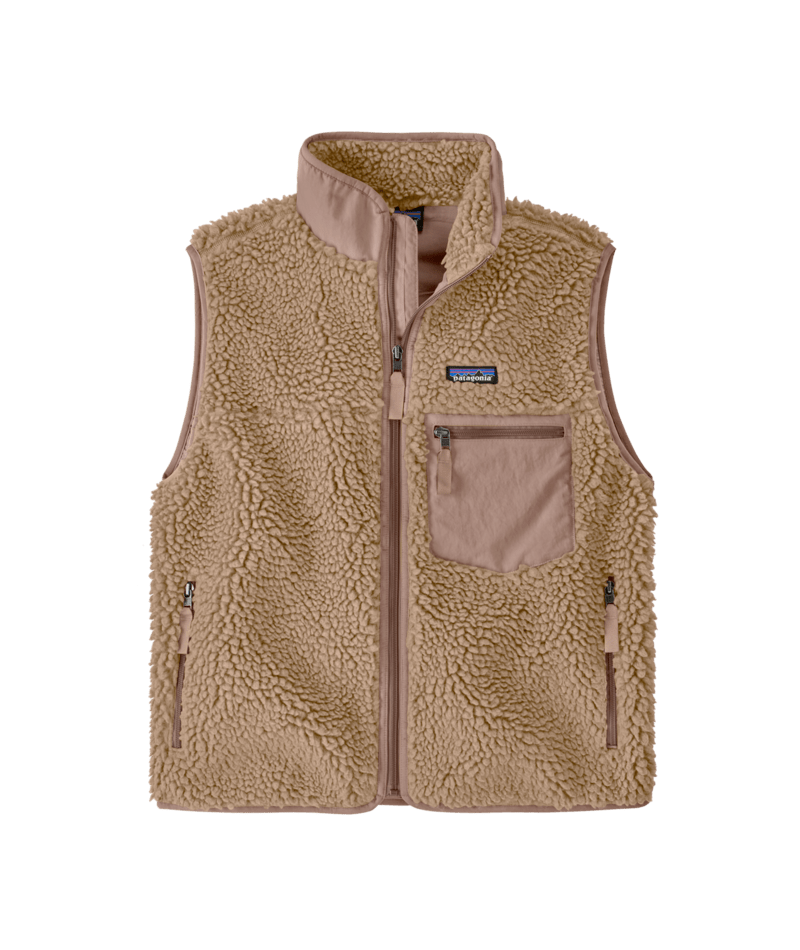 W'S CLASSIC RETRO-X VEST — Beige-Brun