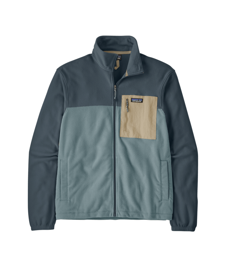 M'S MICRO D PATCH POCKET JKT — Bleu-Gris