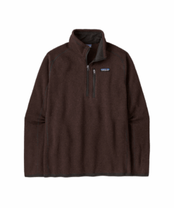 M'S BETTER SWEATER 1/4 ZIP — Brun
