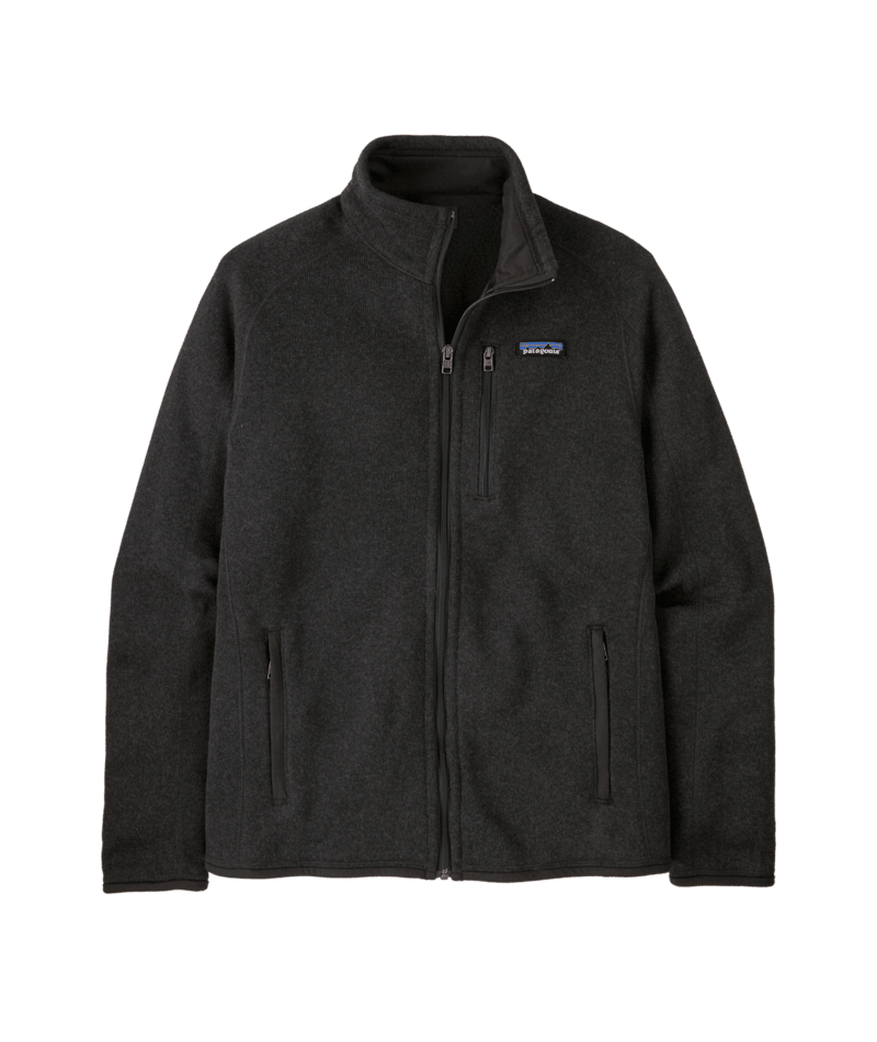 M'S BETTER SWEATER JKT — Noir