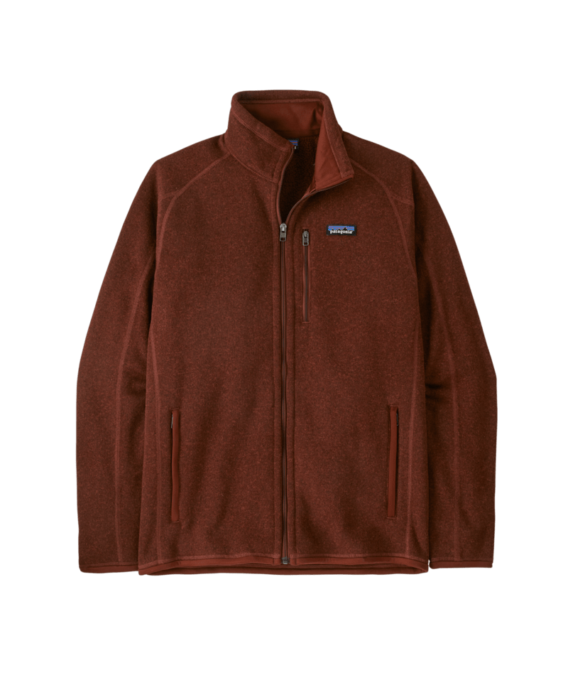M'S BETTER SWEATER JKT — Brun