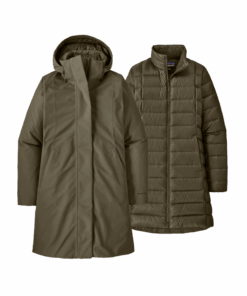 W'S TRES 3-IN-1 PARKA — Vert Foncé