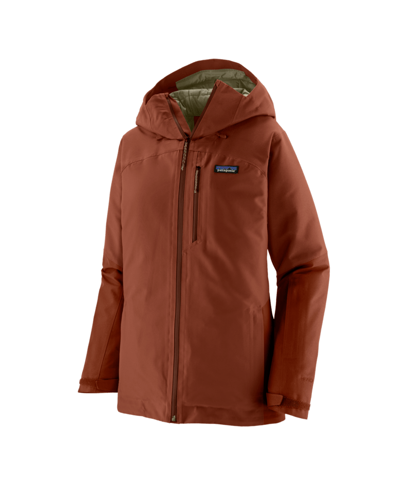 W'S INSULATED POWDER TOWN JKT — Brick