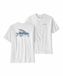 M's Flying Fish Responsibili-Tee — Blanc