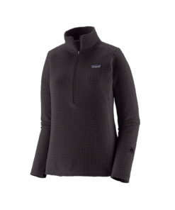 W'S R1 AIR ZIP NECK — Noir