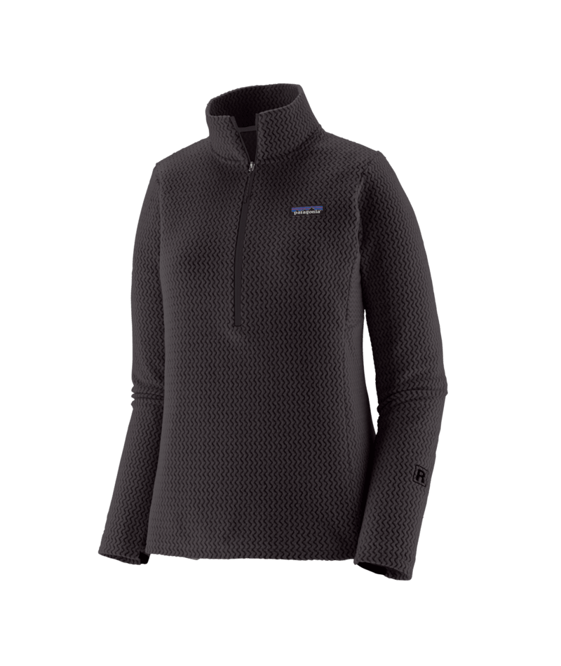 W'S R1 AIR ZIP NECK — Noir