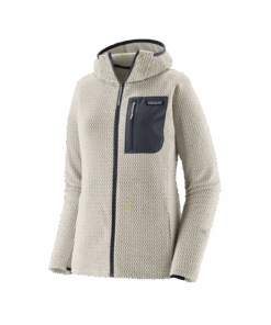 W'S R1 AIR FULL-ZIP HOODY — Gris-Bleu