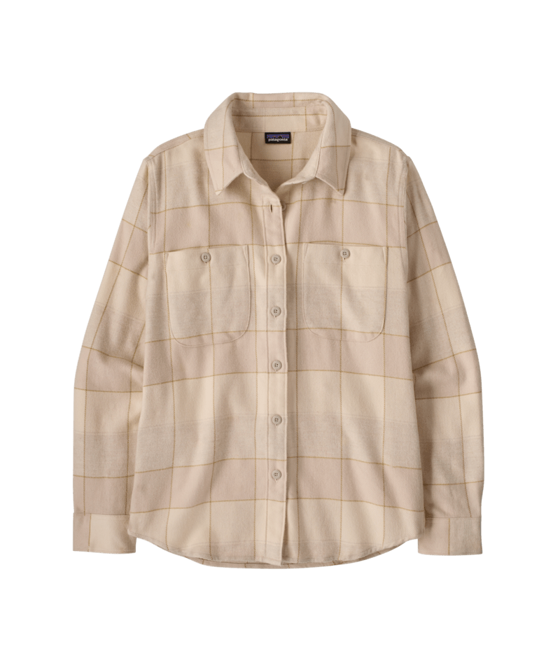 W's Fjord Flannel Shirt — Kaki-Multi