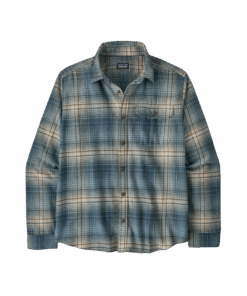 M'S L/S LW FJORD FLANNEL SHIRT — Bleu-Beige