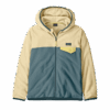 K'S MICRO D SNAP-T JKT — Beige-Bleu
