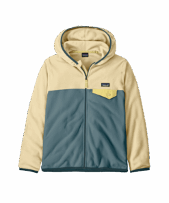 K'S MICRO D SNAP-T JKT — Beige-Bleu