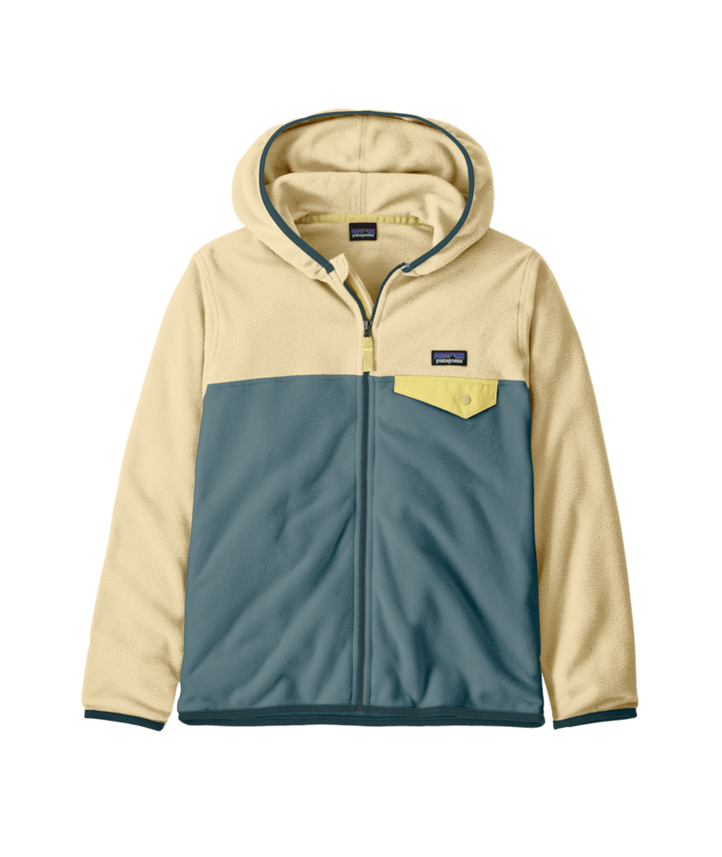 K'S MICRO D SNAP-T JKT — Beige-Bleu