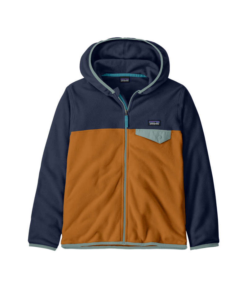 K'S MICRO D SNAP-T JKT — Marine-Brun