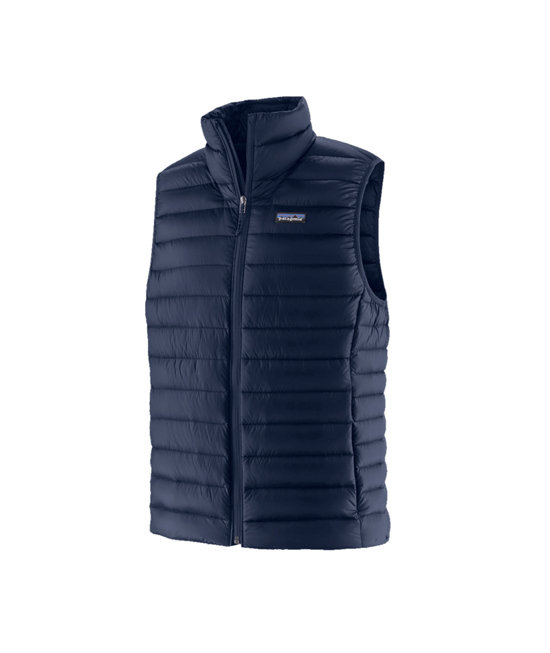 M'S DOWN SWEATER VEST — Marine