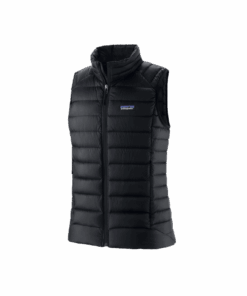 W'S DOWN SWEATER VEST — Noir