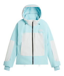 W LENADO JKT — Blanc-Bleu