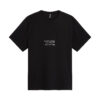 U ZUMU 2.0 RELAXED SS TEE — Noir