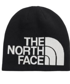 REVERSIBLE HIGHLINE BEANIE — Noir