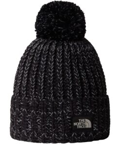 COZY CHUNKY CABIN BEANIE — Noir