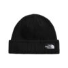 SALTY LINED BEANIE — Noir