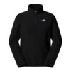 M GLCR FLC 1/4 ZIP JKT — Noir
