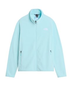 W GLACIER FLEECE JKT — Bleu