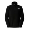 W GLACIER FLC 1/4 ZIP JKT — Noir