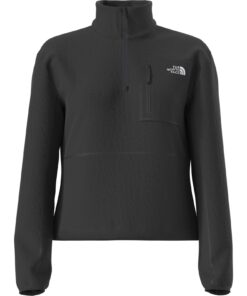W YUMIORI 1/4 ZIP — Noir