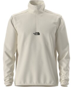 M GLACIER 1/4 ZIP — Ecru
