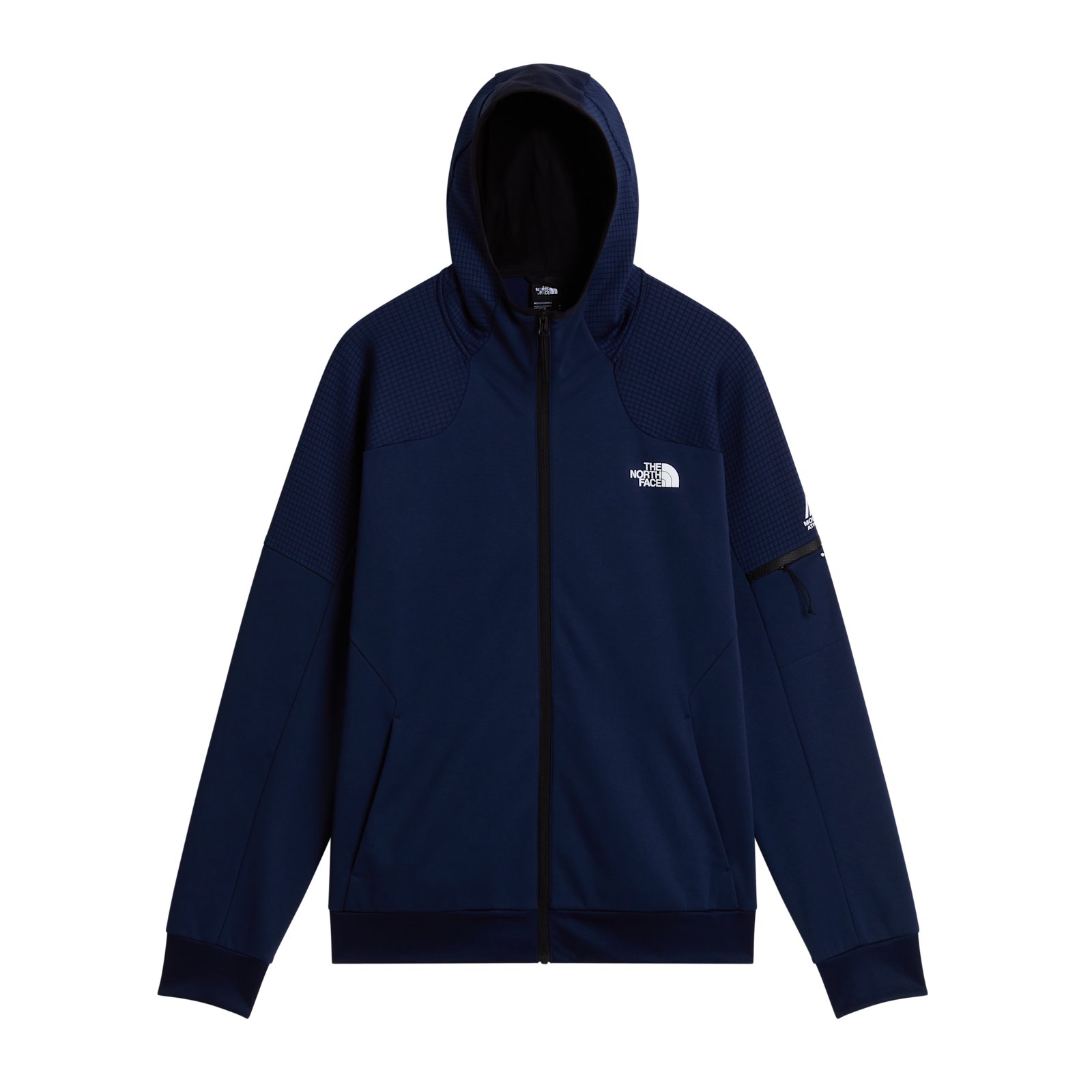 M MOUNTAIN ATHLETICS FULL ZIP FLE 2.0 — Marine