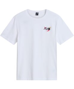 U OFF PISTE EMBRO RLX SS TEE — Blanc