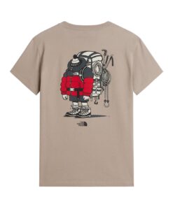 U GEAR UP GET OUT RLX SS TEE-GR — Beige